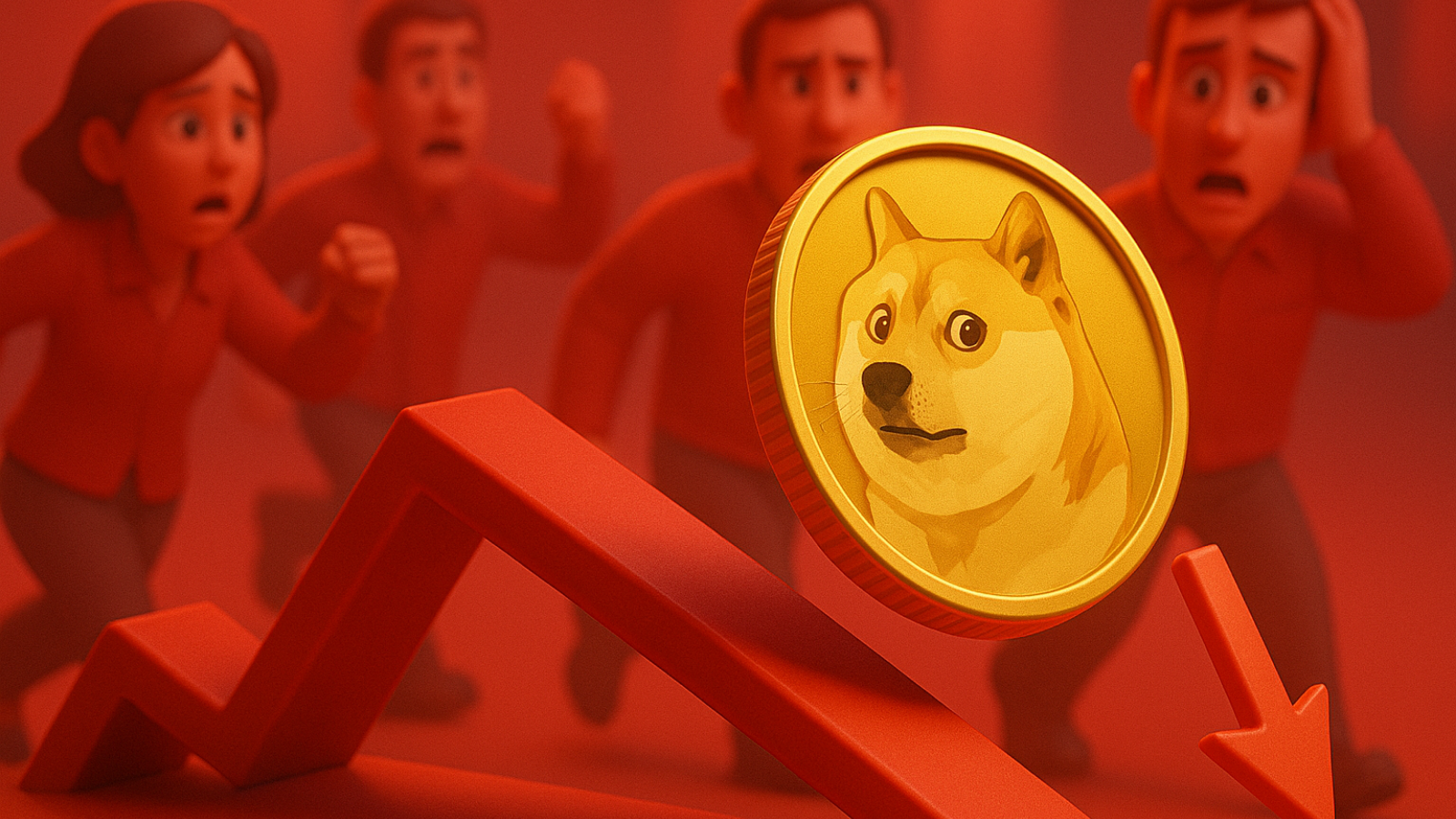 Dogecoin pode despencar mais de 15% com fuga de investidores chave