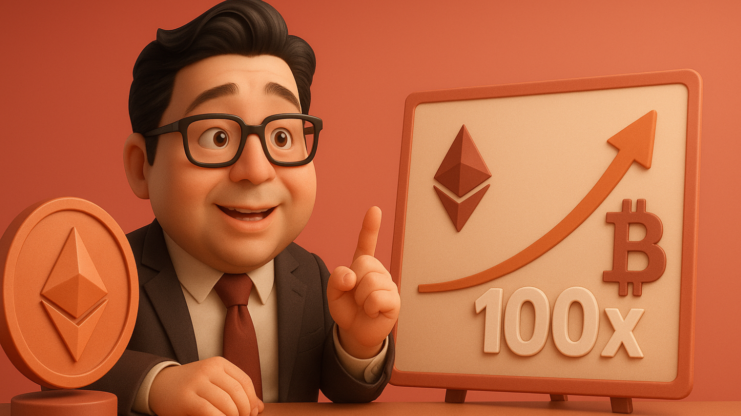 Tom Lee aposta que Ethereum pode multiplicar até 100x e superar Bitcoin em 2025