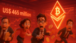 Investidores abandonam ETFs de Ethereum com saída de US$ 465 Milhões