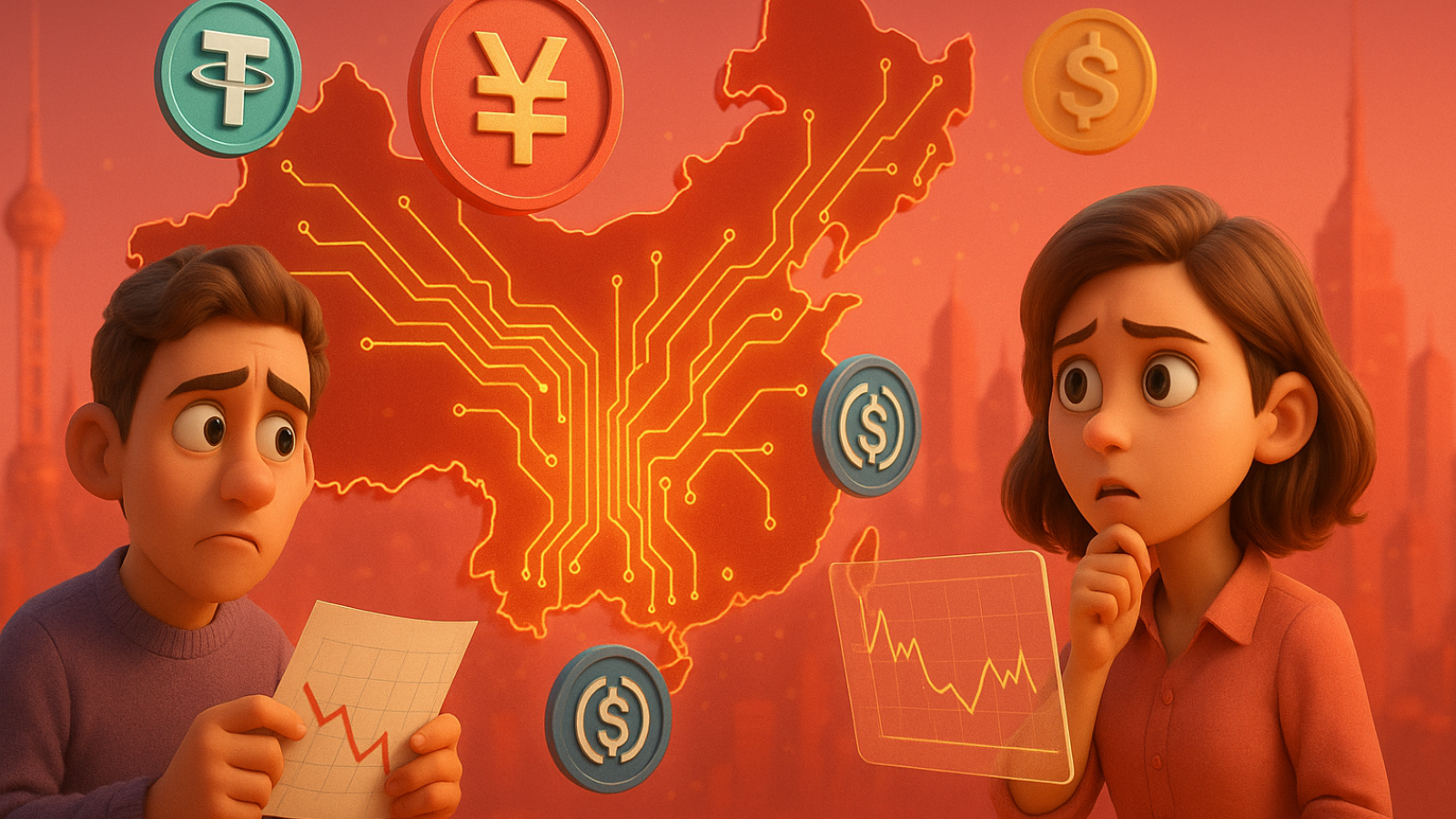 Nova estratégia da China com Stablecoins abala confiança no mercado global