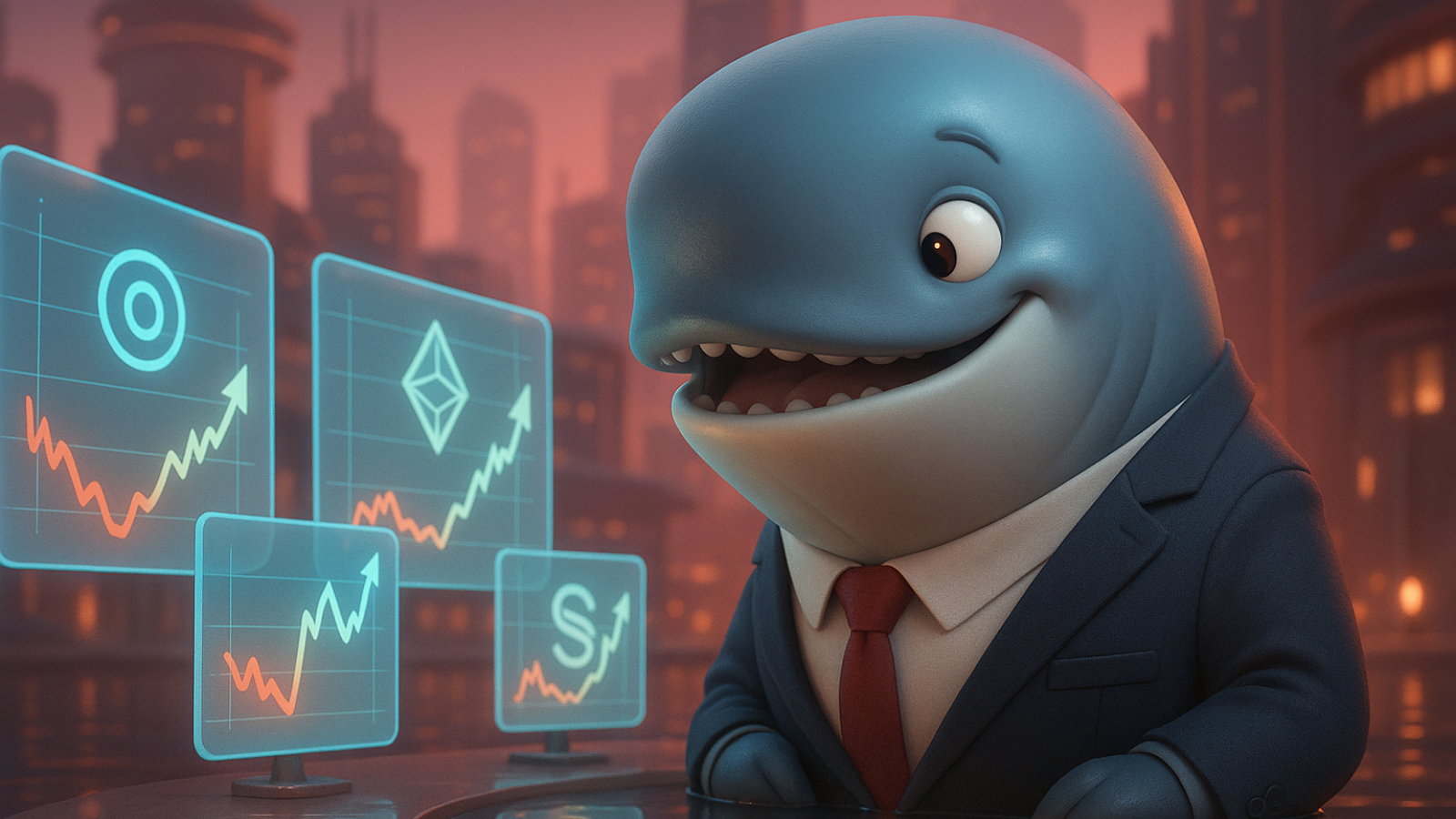 O que as baleias cripto estão comprando após a queda de agosto