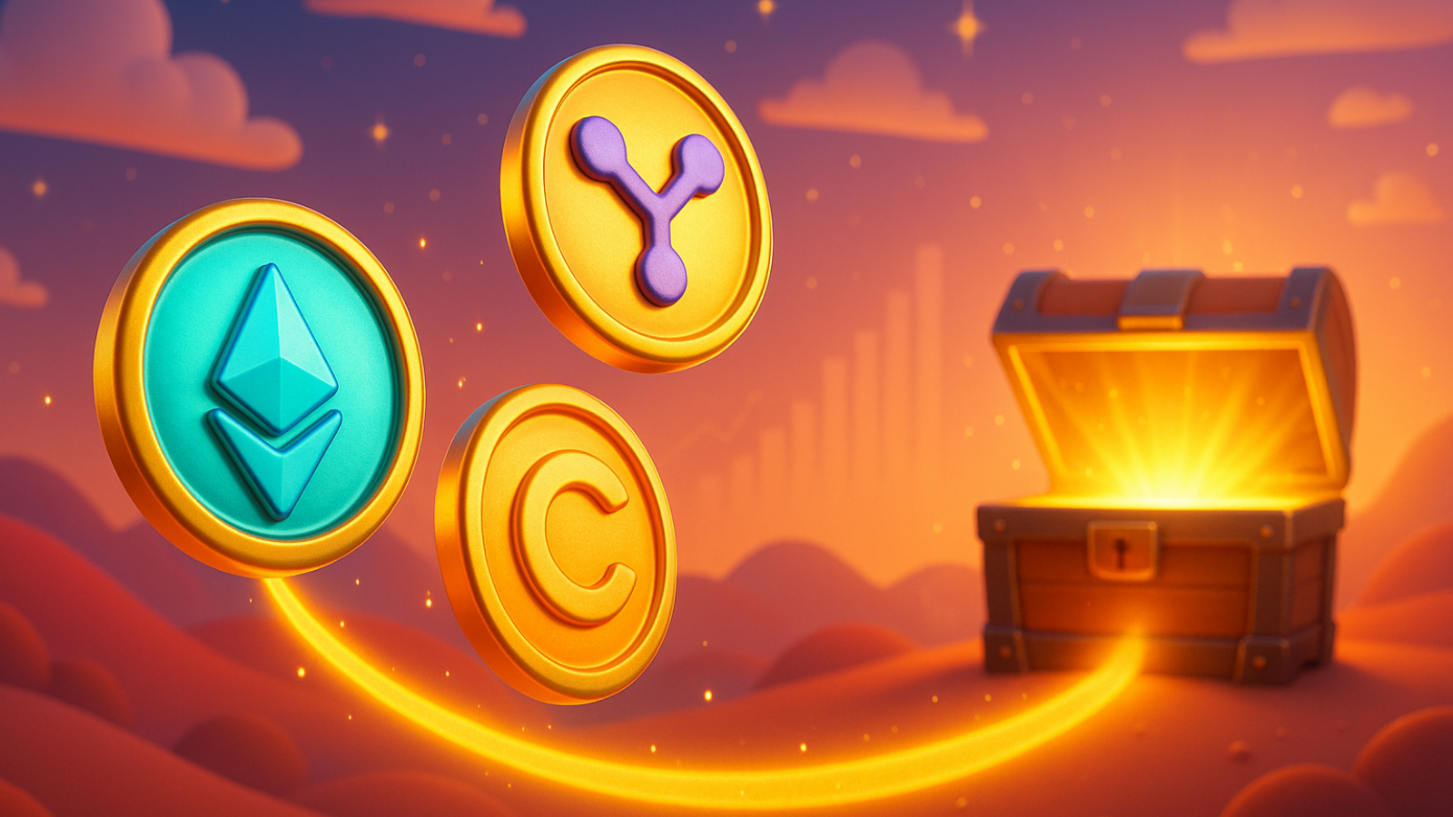 Rumo à riqueza Essas 3 altcoins podem explodir em 2025