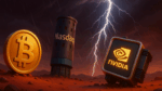 Tempestade à vista Queda forte ameaça Bitcoin, Nasdaq e Nvidia