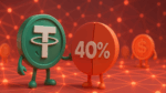 Tether domina 40% das taxas on-chain e vira a espinha dorsal dos mercados emergentes