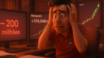 Trader perde R$ 200 milhões por vender memecoin que disparou 174.948%