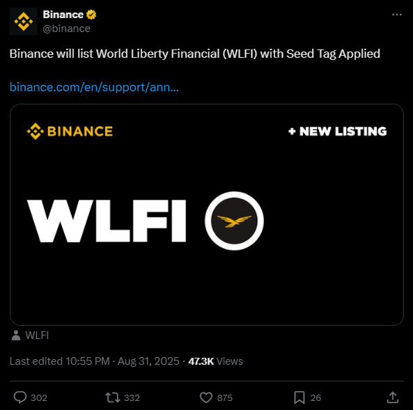 WLFI chega ao mercado: Por que todos estão de olho no lançamento
