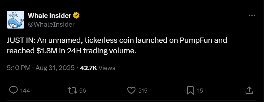 O mistério da Pump.fun: token “invisível” atrai milhões e deixa traders intrigados