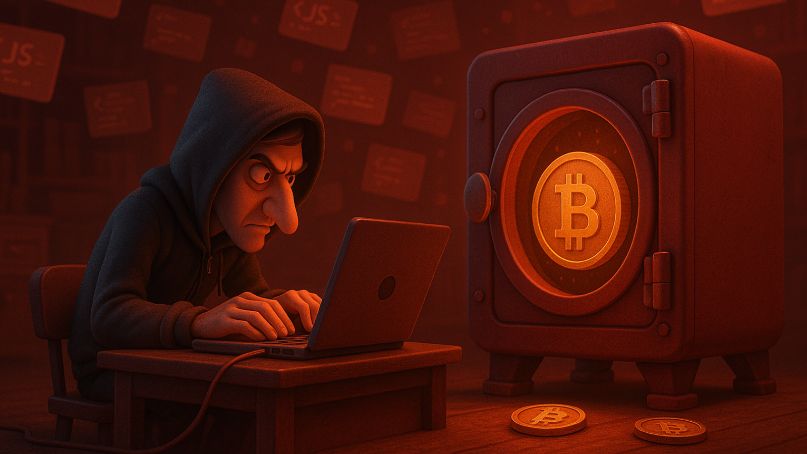Bilhões em perigo: Malware em bibliotecas JavaScript pode roubar seus Bitcoin
