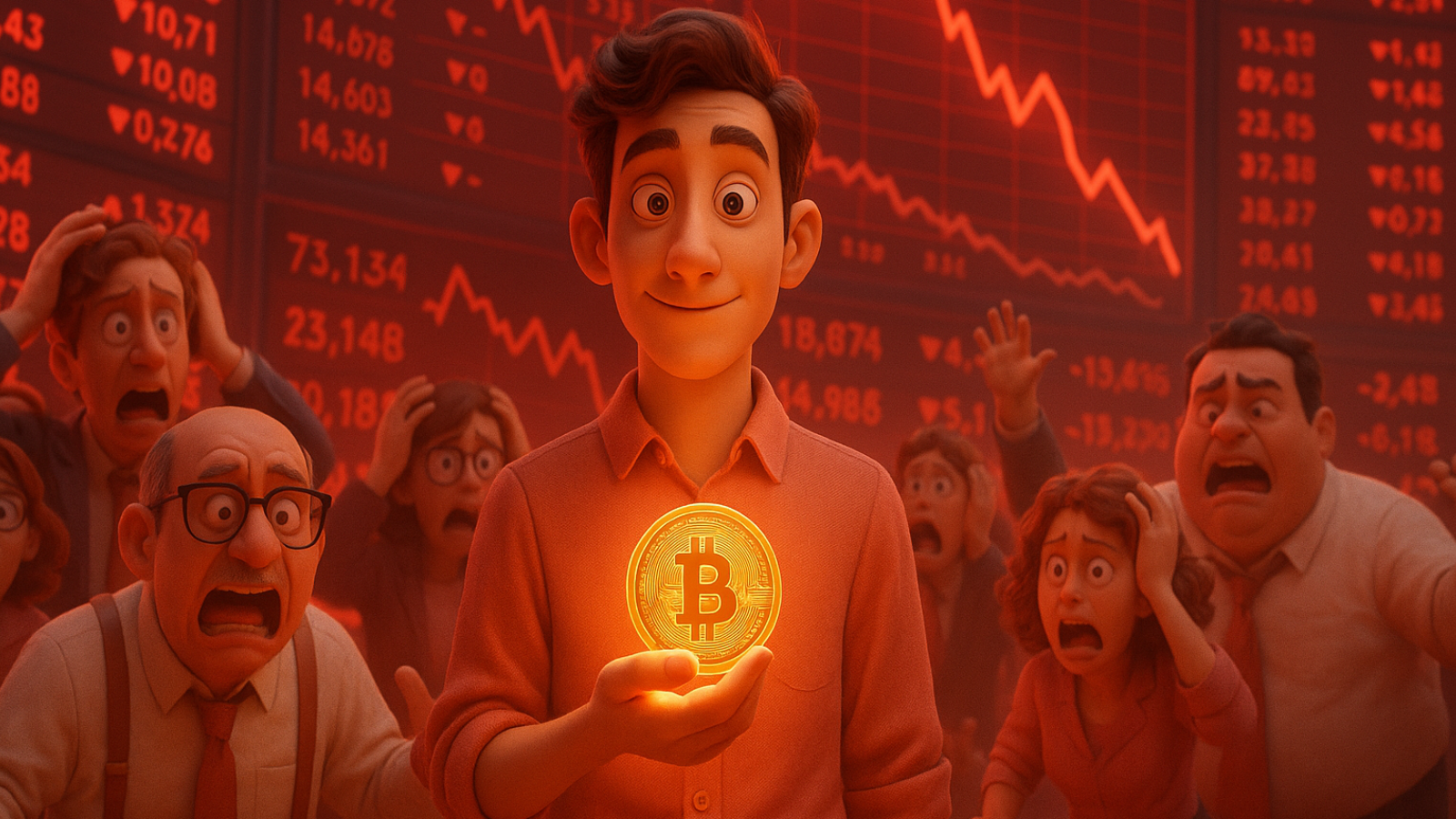Pânico no mercado - por que este pode ser o sinal perfeito para impulsionar o Bitcoin