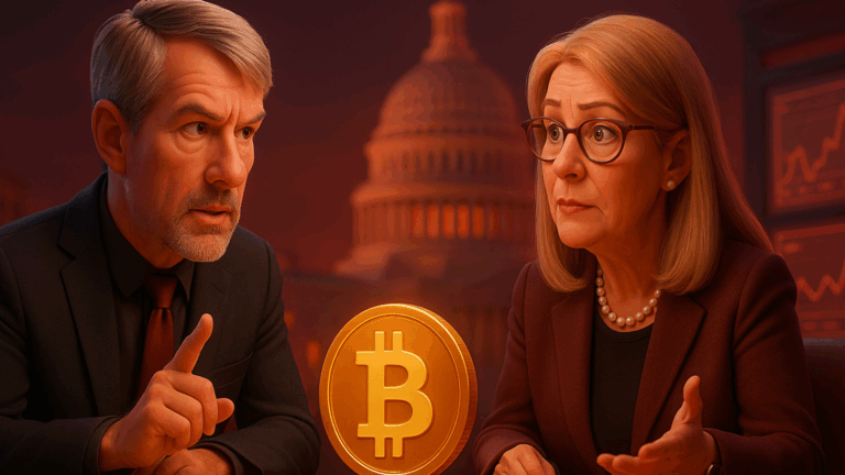 Reserva estratégica de Bitcoin avança nos EUA: Saylor e Lee em debate decisivo