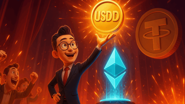 Justin Sun lança USDD na Ethereum com recompensas altas e desafia Tether