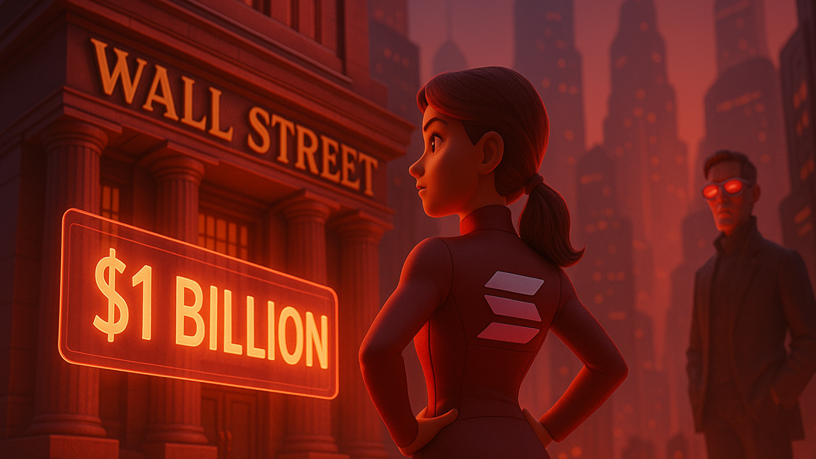 Solana pronta para desafiar Wall Street? US$ 1 bilhão e um visionário por trás da jogada