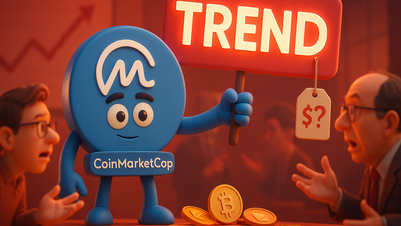 CoinMarketCap colocou a “tendência” à venda? Novo recurso acende debate no mercado cripto
