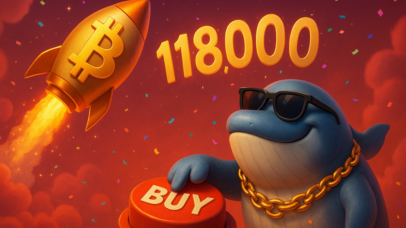 Bitcoin rumo a US$ 118 mil? Aposta insana de baleia pode mudar tudo em segundos