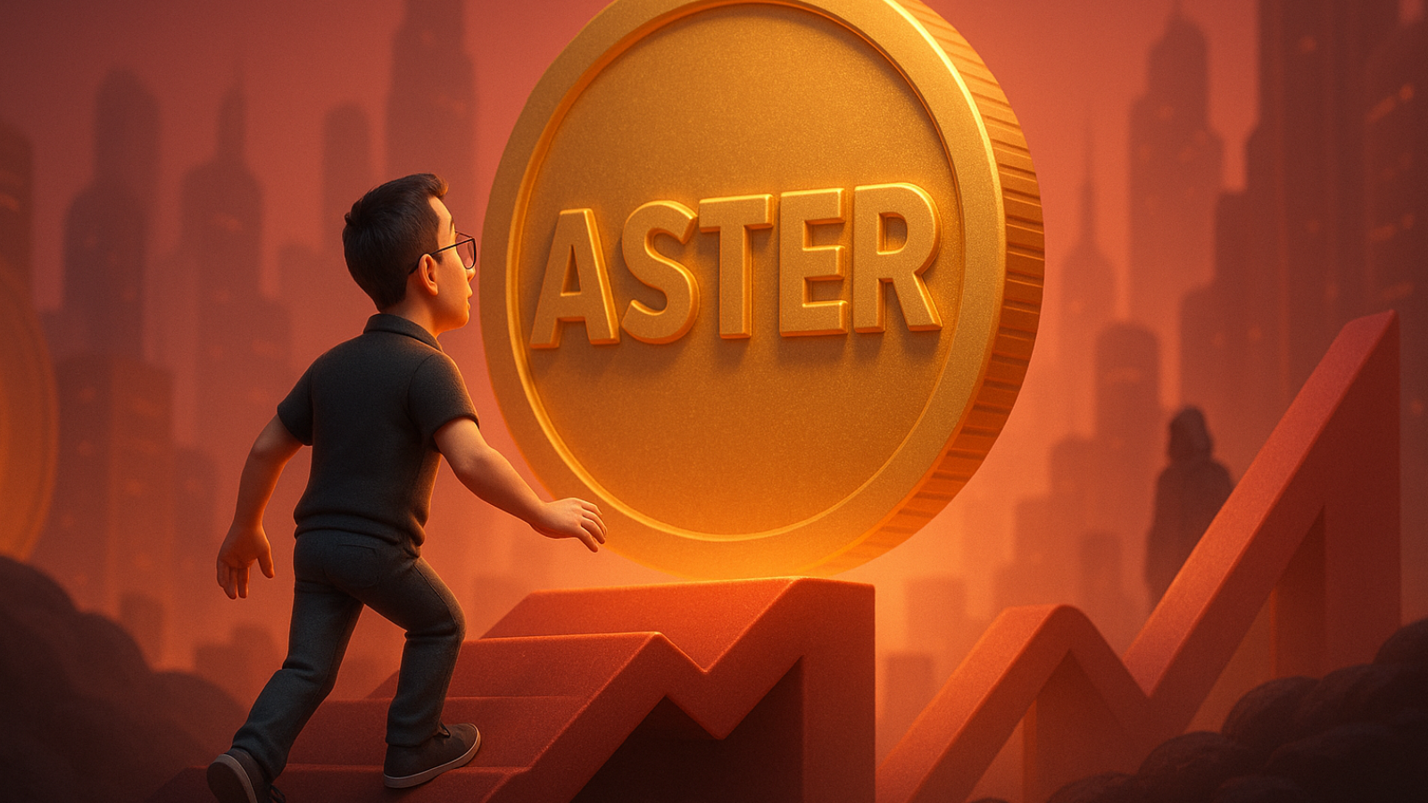 De zero a US$ 2 bi em um dia: o enigma da Aster e a possível volta de CZ ao jogo