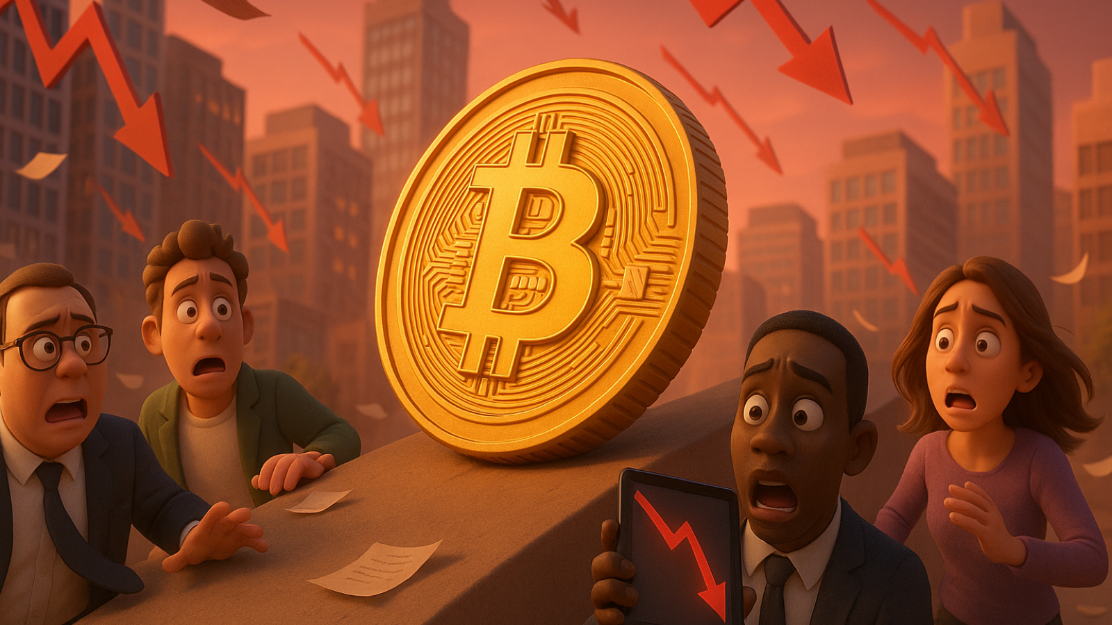 Bitcoin pode despencar para US$ 94.000 sinais preocupam investidores
