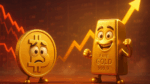 Bitcoin se prepara para liquidações massivas enquanto o ouro dispara acima de US$ 3,7 mil