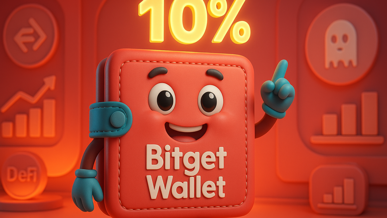 Bitget Wallet lança rendimento de 10% com Aave