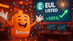 Bithumb lista o Euler (EUL) e preço dispara no mercado