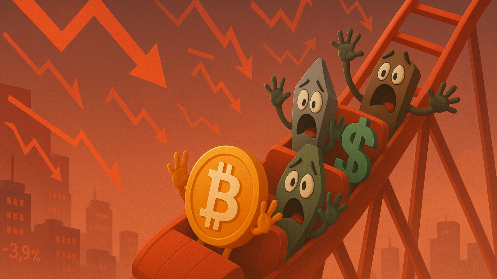 Especialistas alertam Queda de até 80% pode atingir cripto e bolsas globais