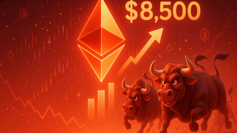 Ethereum mira US$ 8.500: Touros ganham força com fluxo bilionário