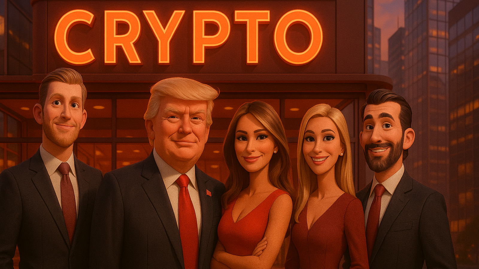 Família Trump entra de vez nas criptomoedas com acordo bilionário