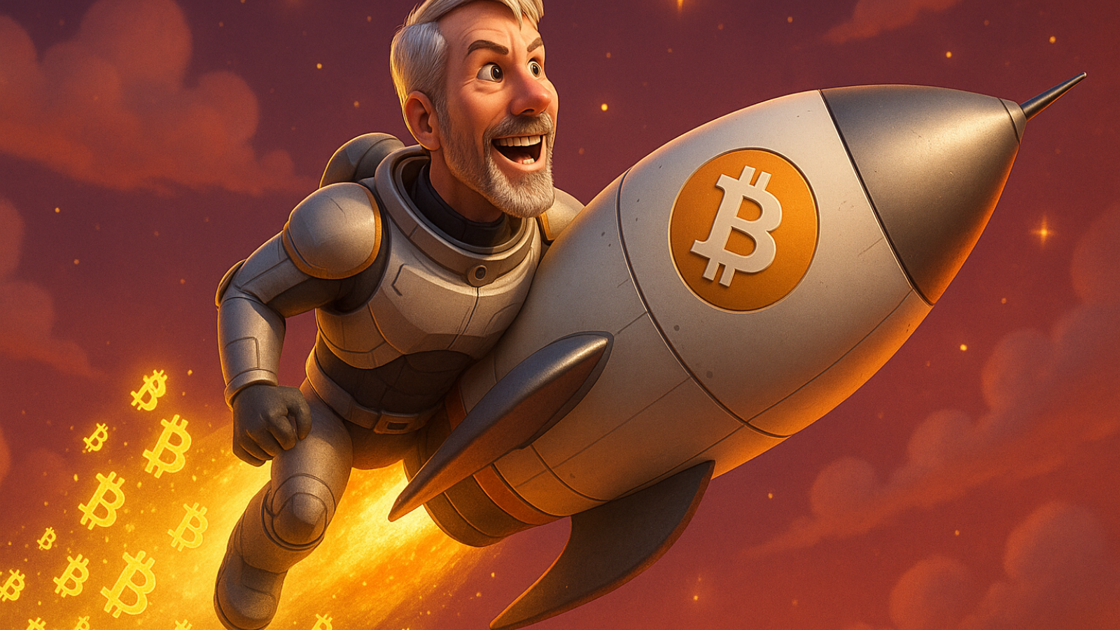Michael Saylor “vai à Lua” com nova jogada ousada de Bitcoin