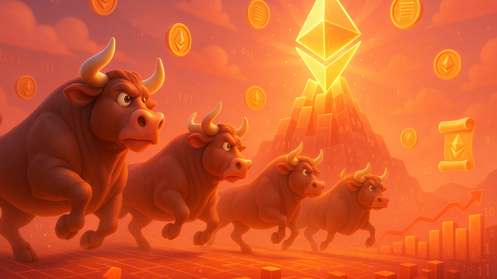 O que move os touros do Ethereum rumo a novos recordes