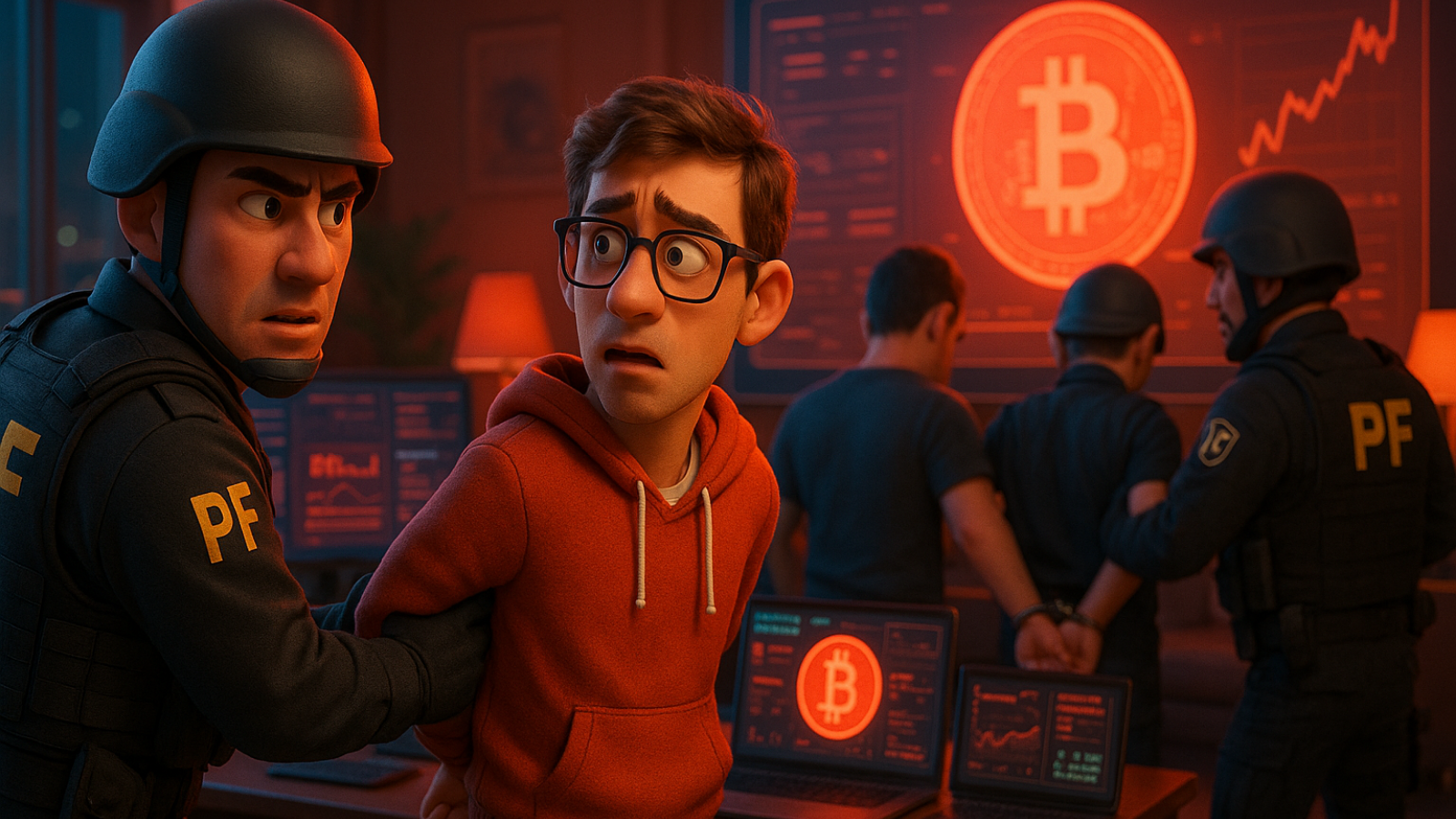 PF desmonta quadrilha que movimentou R$ 1 bilhão em criptomoedas ilegais