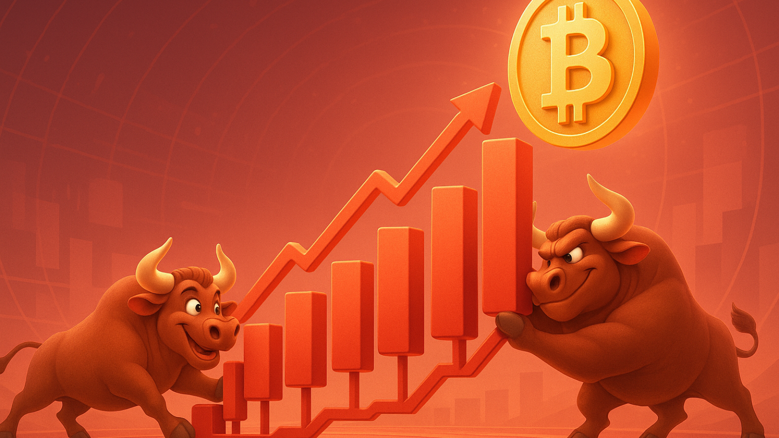 Preço do Bitcoin se aproxima de rompimento decisivo e touros ganham força