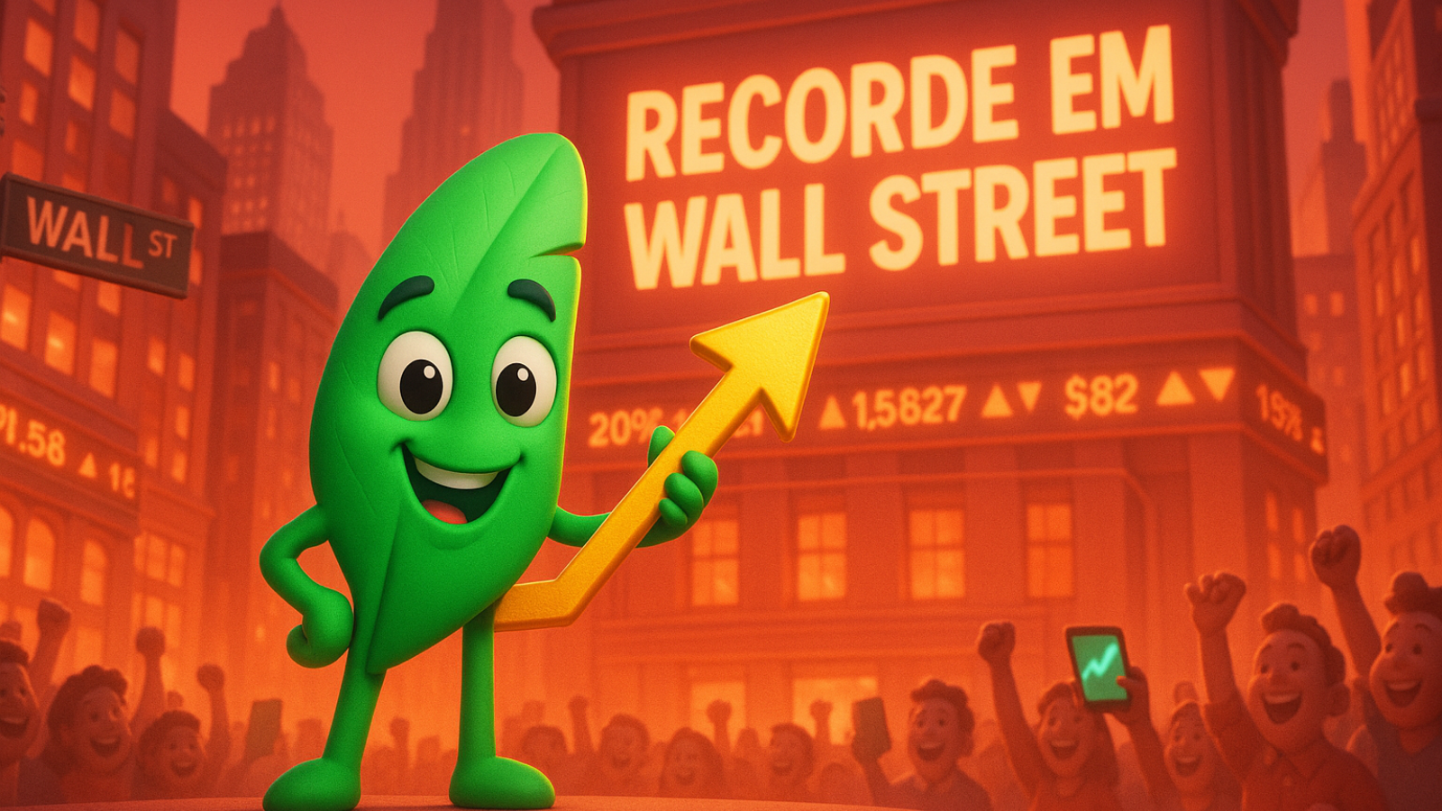 Recorde em Wall Street Robinhood dispara com aposta em mercados de previsão