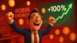 Robin Energy dispara 100% após investir US$ 5 milhões em Bitcoin