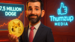 Trump Jr. aposta alto Thumzup Media adquire 7,5 milhões de Dogecoins
