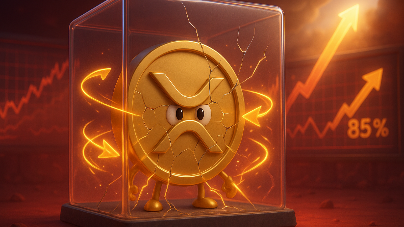 XRP preso em baixa, mas sinais indicam salto explosivo de 85%