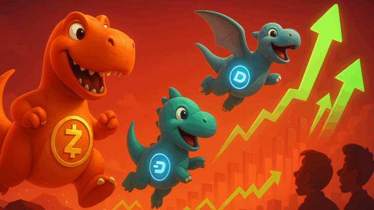 Dino Coins: Entenda por que Zcash, Dash e Litecoin estão disparando