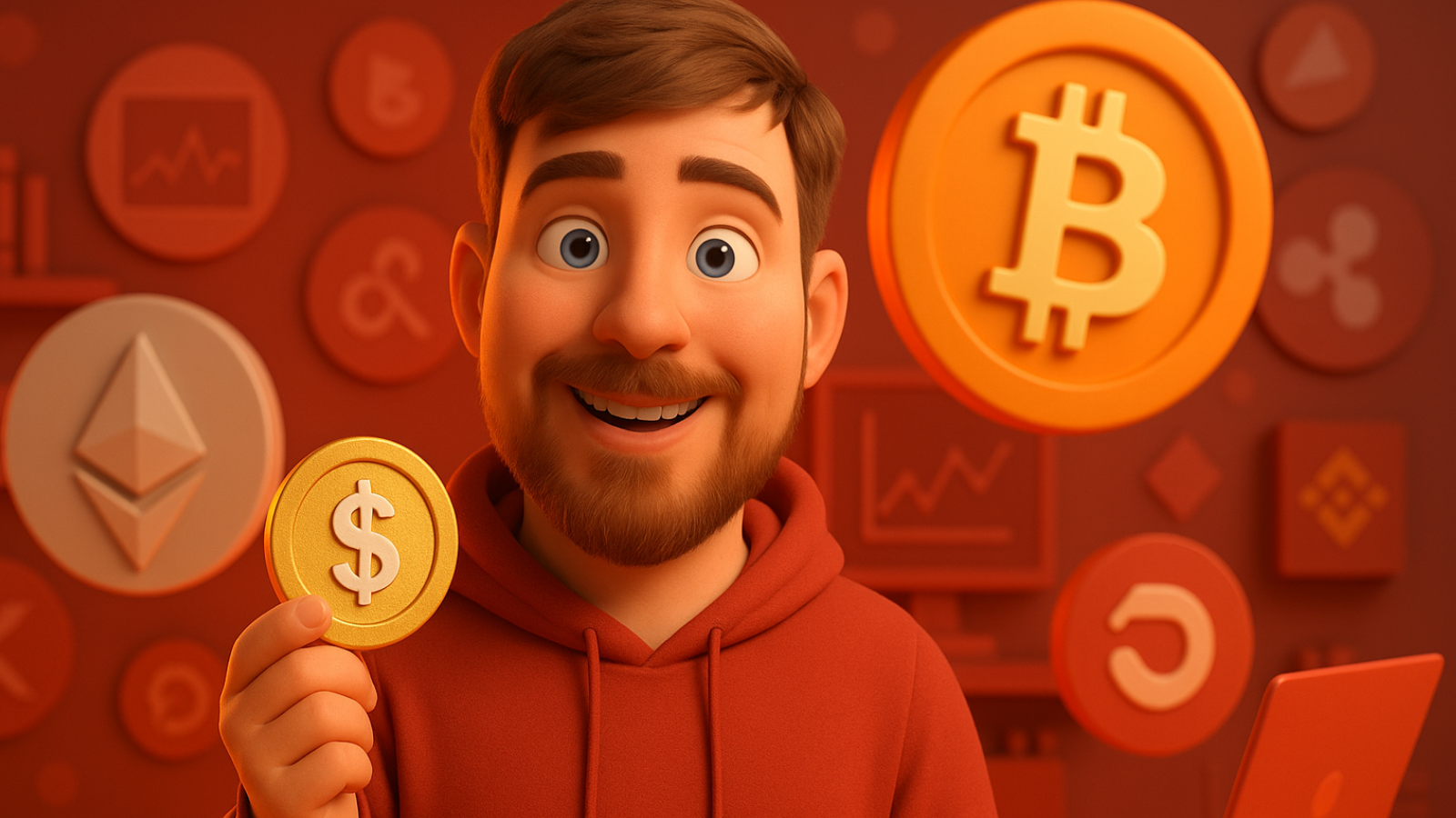 MrBeast registra marca de app financeiro e cripto; impacto para o mercado digital pode ser gigante
