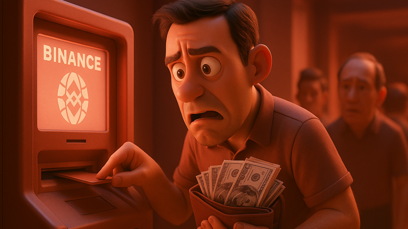 Investidores correndo para retirar fundos? US$ 21,7 bilhões saem da Binance em sete dias.