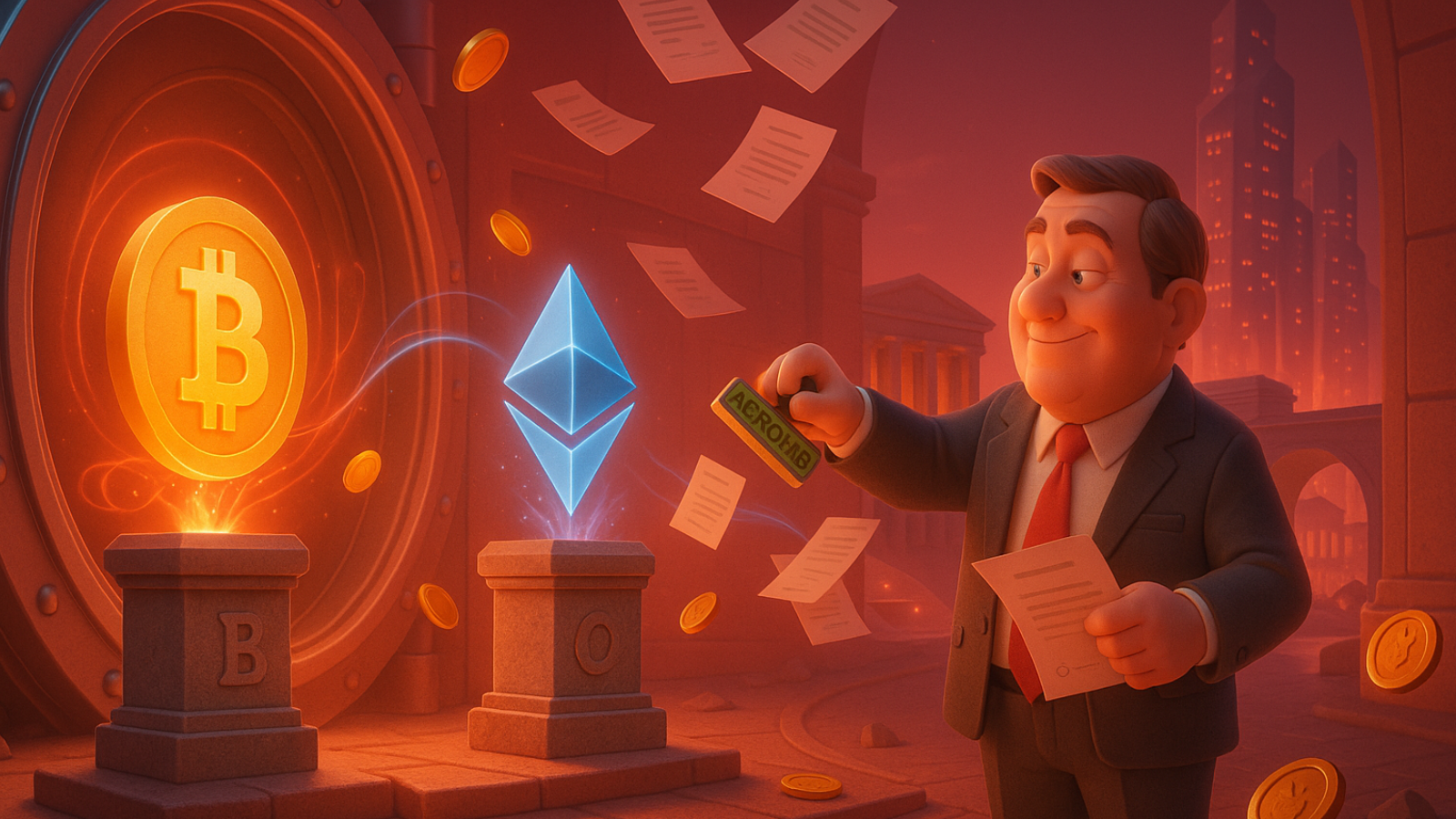 Wall Street finalmente se rende? JPMorgan prepara linha de crédito lastreada em Bitcoin e Ethereum