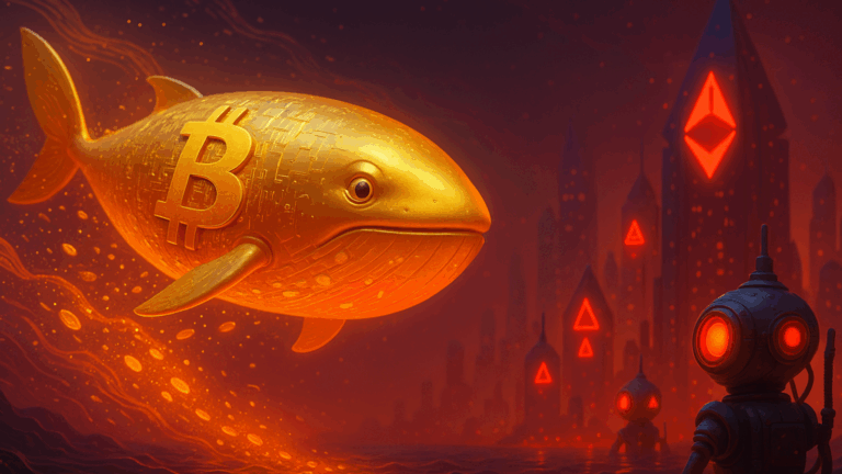 Transferência bilionária de Bitcoin por baleia de US$10B acende alerta para Ethereum