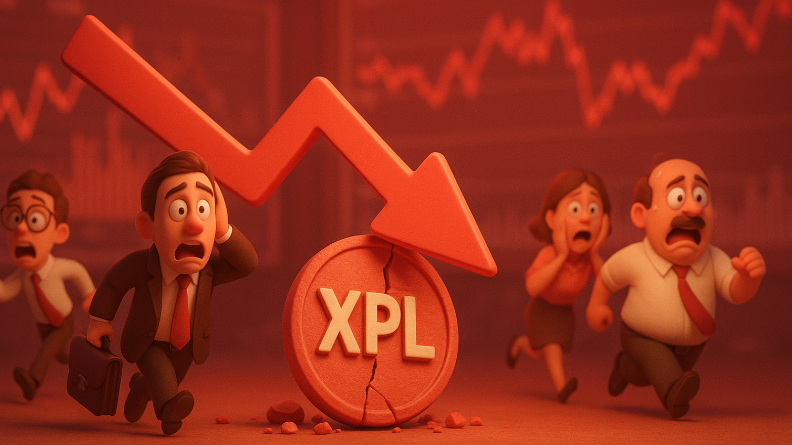 XPL em colapso? Rumores fazem token desabar e investidores entram em pânico