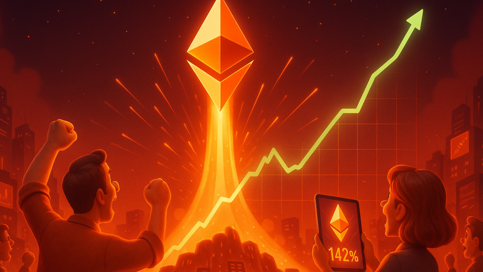 Alta histórica à vista: Ethereum pode valorizar 142% em meses finais do ano