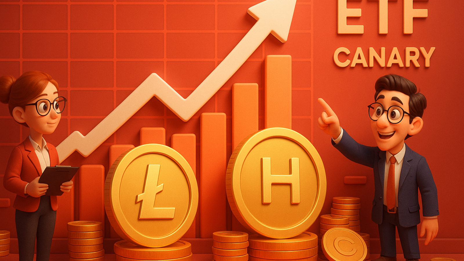 Analistas apontam 'momento de crescimento' para ETFs de Litecoin e HBAR da Canary
