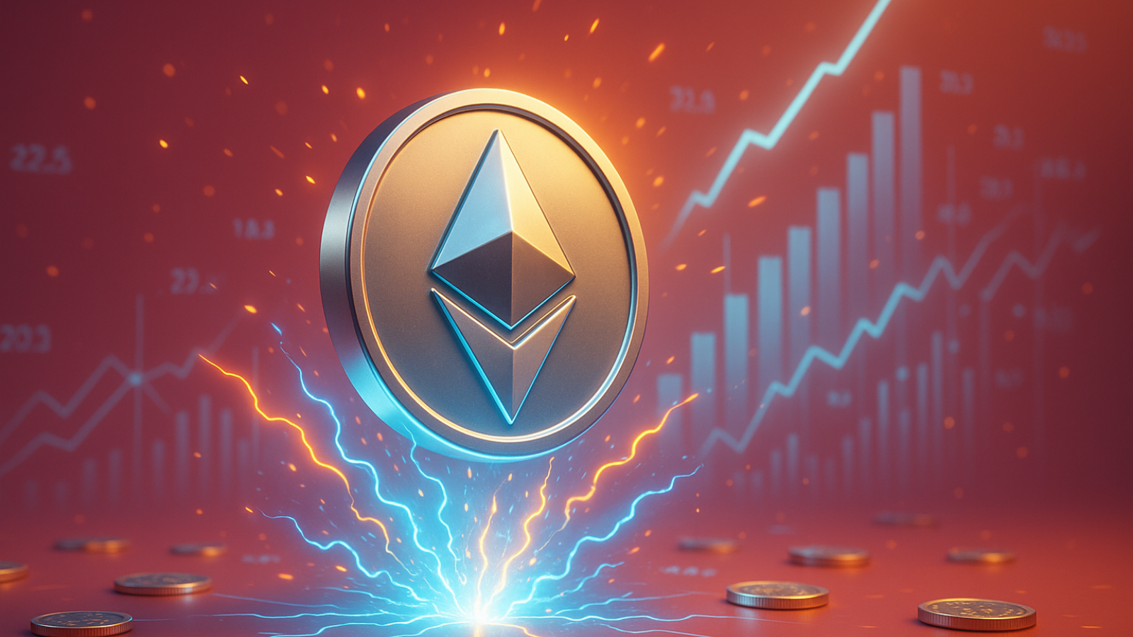 Aposta de US$ 131 milhões em ETH Ethereum vai romper a barreira dos US$ 4 mil