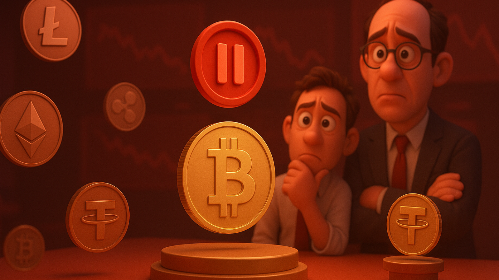 Criptomoedas paradas Traders enxergam prolongamento da crise política até novembro