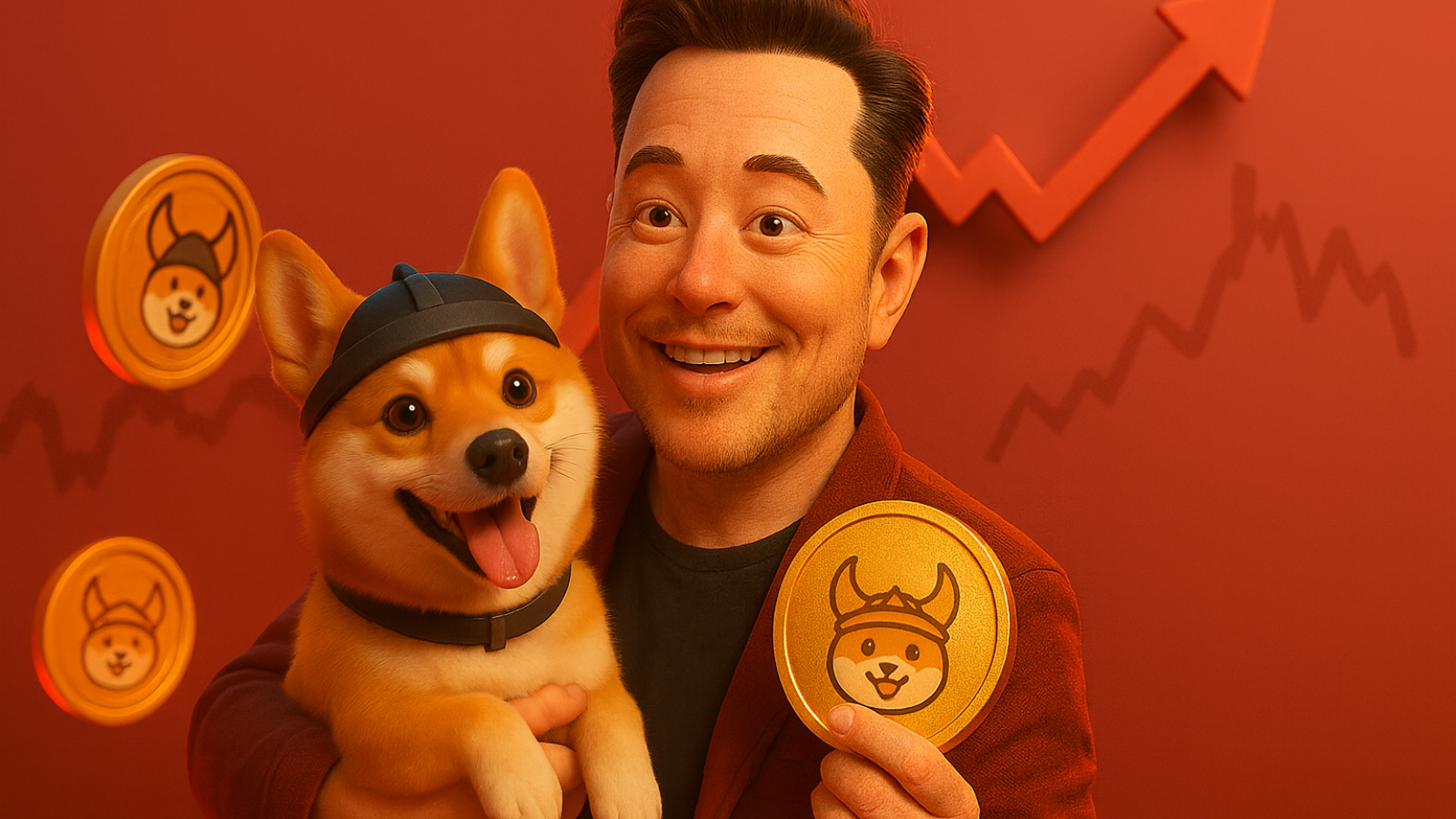 Elon Musk publica foto de Floki e faz memecoin disparar 29%