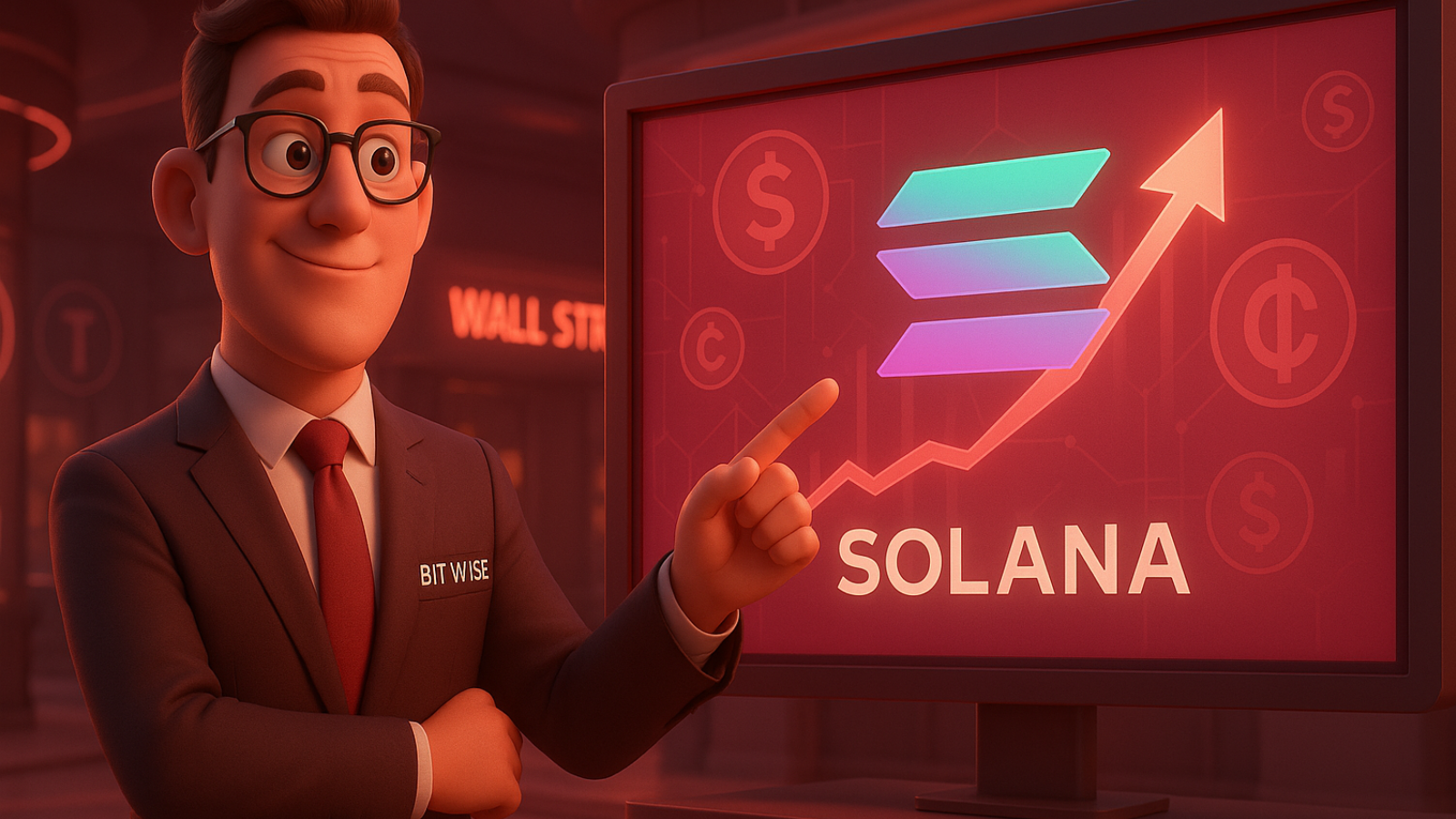 Executivo da Bitwise aponta Solana como a futura líder de stablecoins em Wall Street