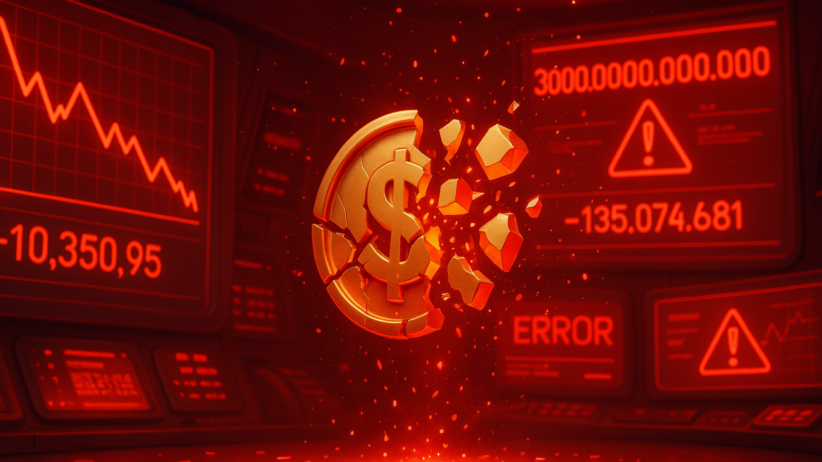 Falha Grave Paxos erra em US$ 300 trilhões e acende sinal vermelho nas stablecoins