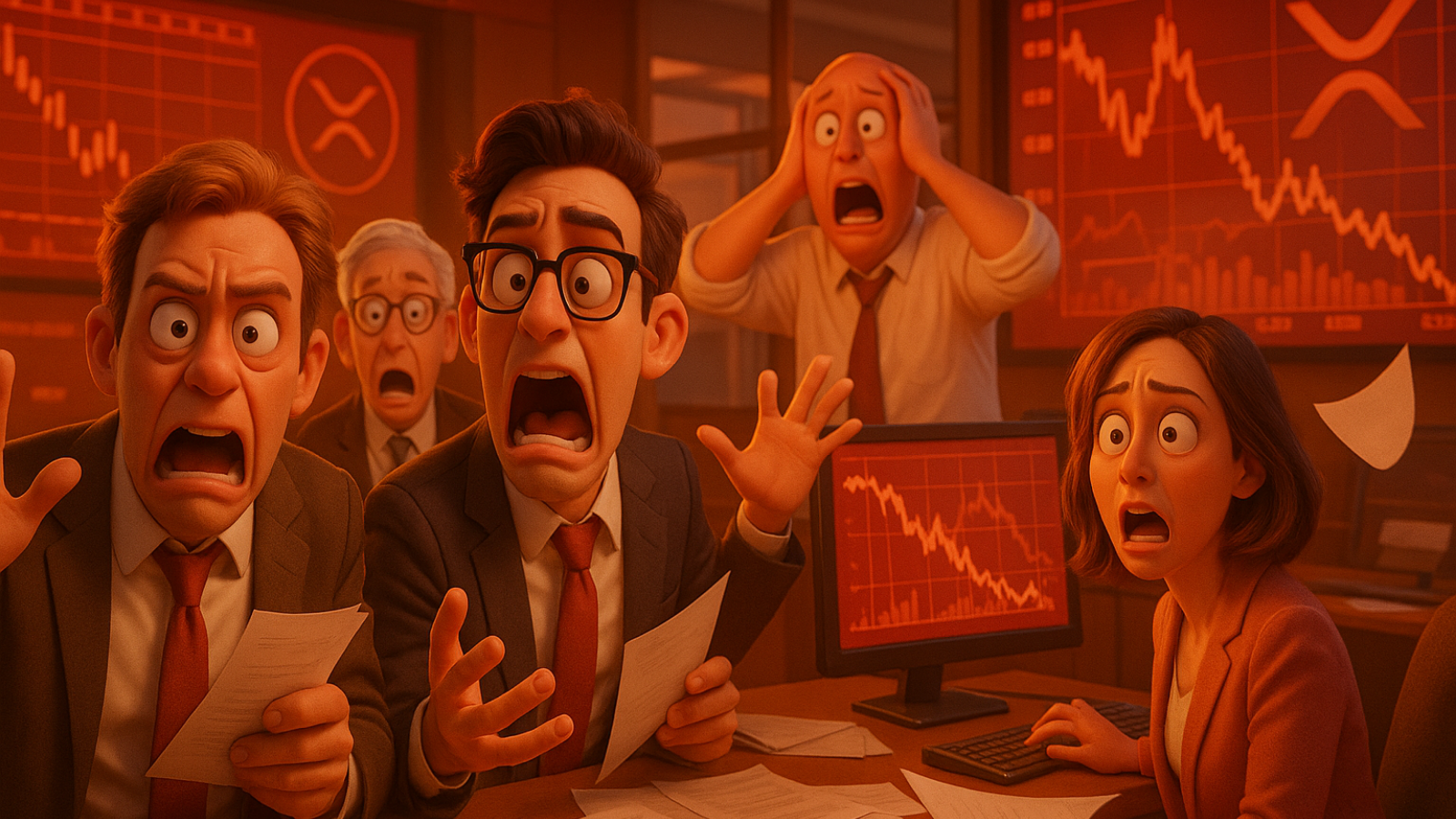 Investidores em pânico ETF XRP gera confusão após decisão da SEC