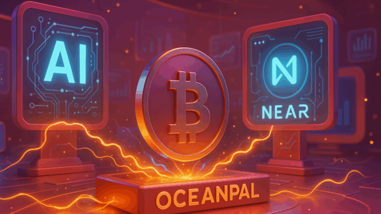 OceanPal surpreende: Empresa da Nasdaq lança plataforma de IA e cripto com protocolo NEAR