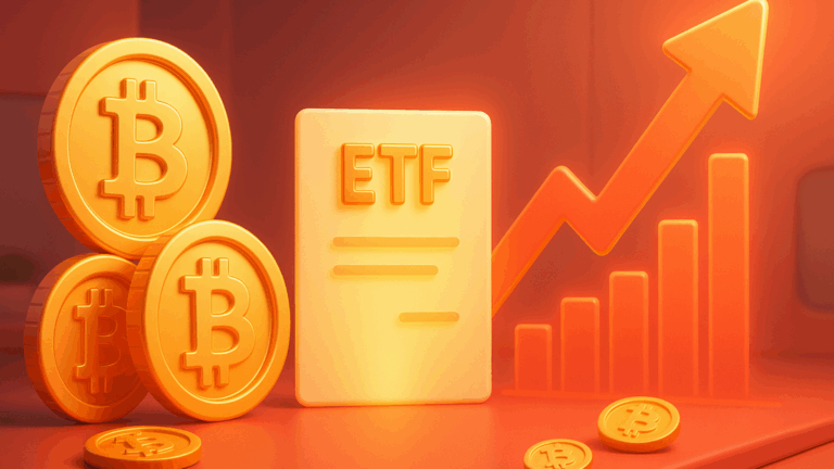 US$ 3,2 Bilhões em ETFs de Bitcoin: Sinal claro de nova alta no mercado cripto?